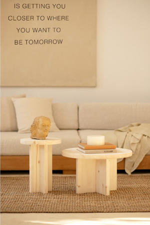 Round Coffee Table | Decowood Tokyo | Oroa.com