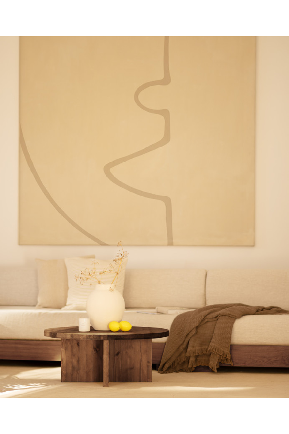 Round Coffee Table | Decowood Tokyo | Oroa.com