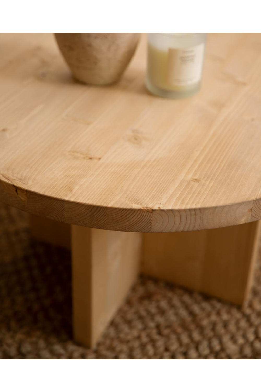 Round Coffee Table | Decowood Tokyo | Oroa.com