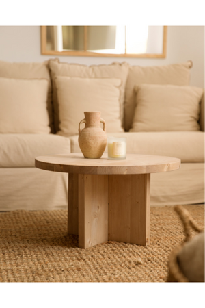 Round Coffee Table | Decowood Tokyo | Oroa.com
