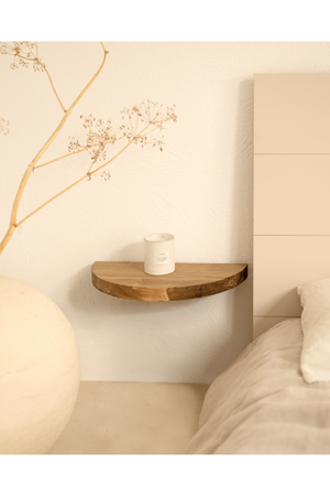 Curved Floating Nightstand | Decowood Tokyo | Oroa.com