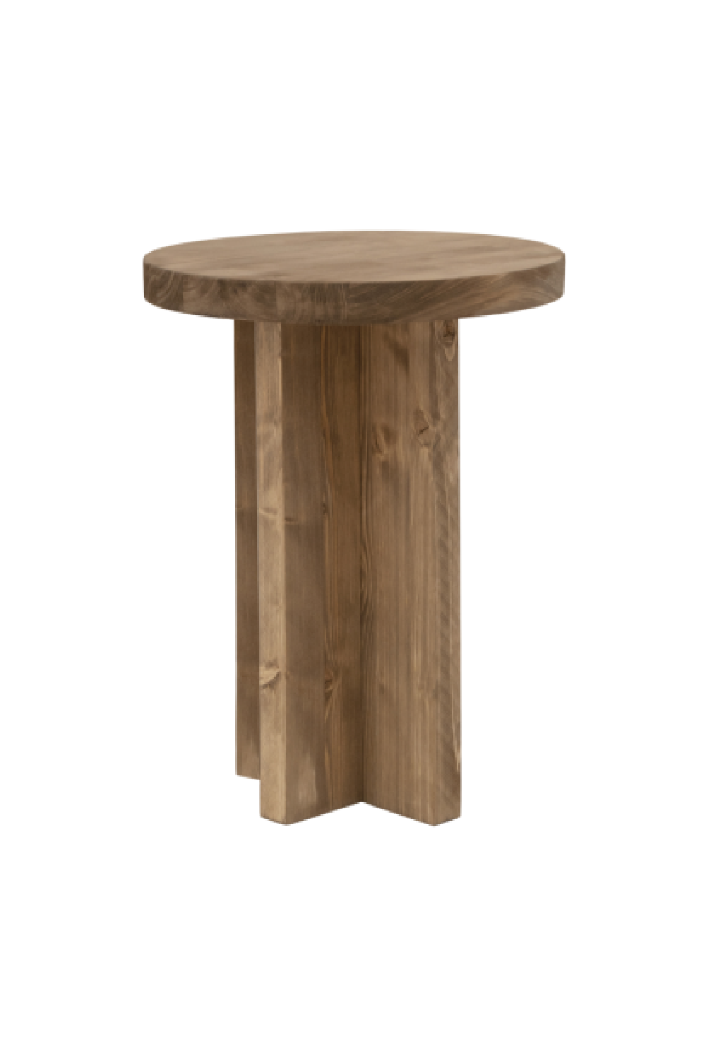 Round Solid Wood Stool | Decowood Tokyo | Oroa.com