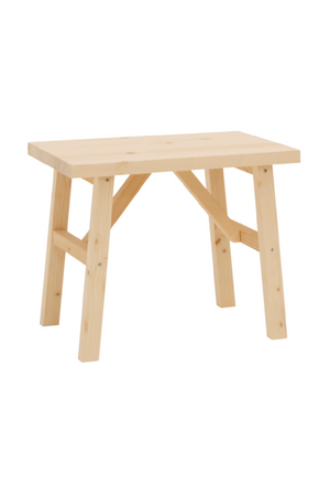 Scandinavian Wooden Stool | Decowood Siep | OROA.com