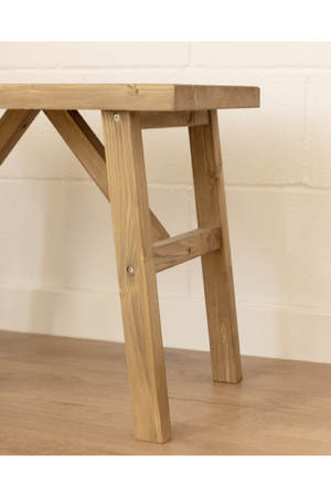 Scandinavian Wooden Stool | Decowood Siep | OROA.com