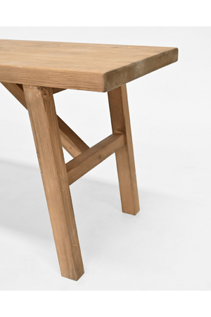 Scandinavian Wooden Bench | Decowood Siep | OROA.com