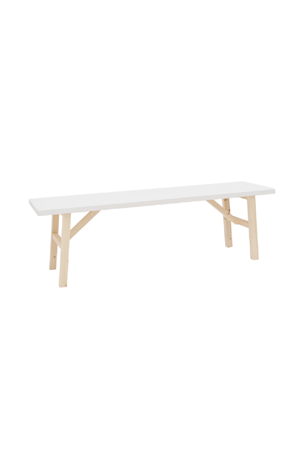 Scandinavian Wooden Bench | Decowood Siep | OROA.com
