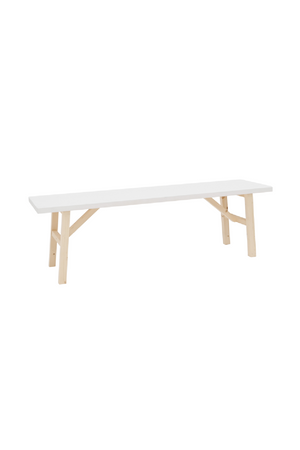 Scandinavian Wooden Bench | Decowood Siep | OROA.com