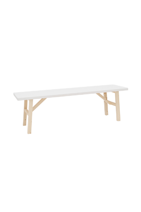 Scandinavian Wooden Bench | Decowood Siep | OROA.com