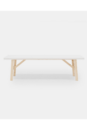 Scandinavian Wooden Bench | Decowood Siep | OROA.com