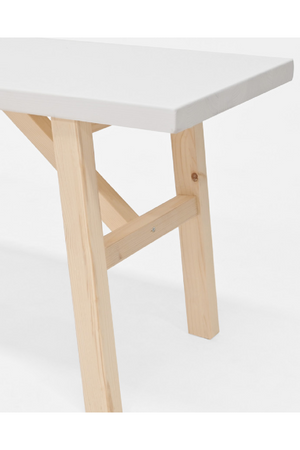 Scandinavian Wooden Bench | Decowood Siep | OROA.com