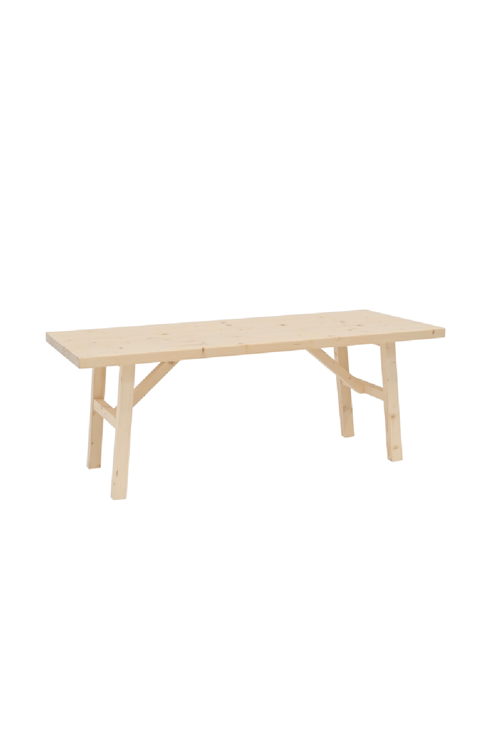 Scandinavian Wooden Coffee Table | Decowood Siep | OROA.com