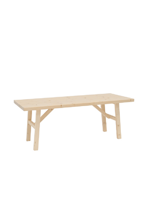 Scandinavian Wooden Coffee Table | Decowood Siep | OROA.com