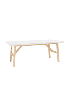 Scandinavian Wooden Dining Table | Decowood Siep | OROA.com