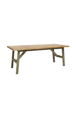 Scandinavian Wooden Dining Table | Decowood Siep | OROA.com