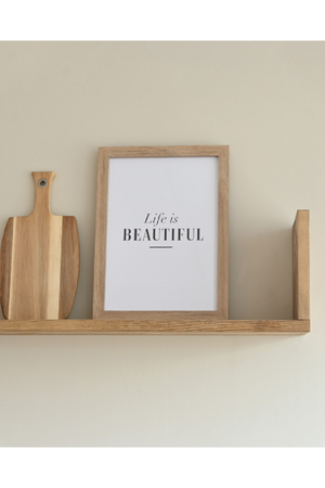 Floating Wooden Shelf | Decowood Kala | Oroa.com