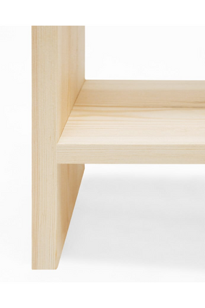 Minimalist Wooden Bedside Table | Decowood Meller | Oroa.com