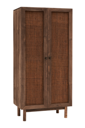 Solid Wood 2-Door Cabinet | Decowood Olivia | Oroa.com