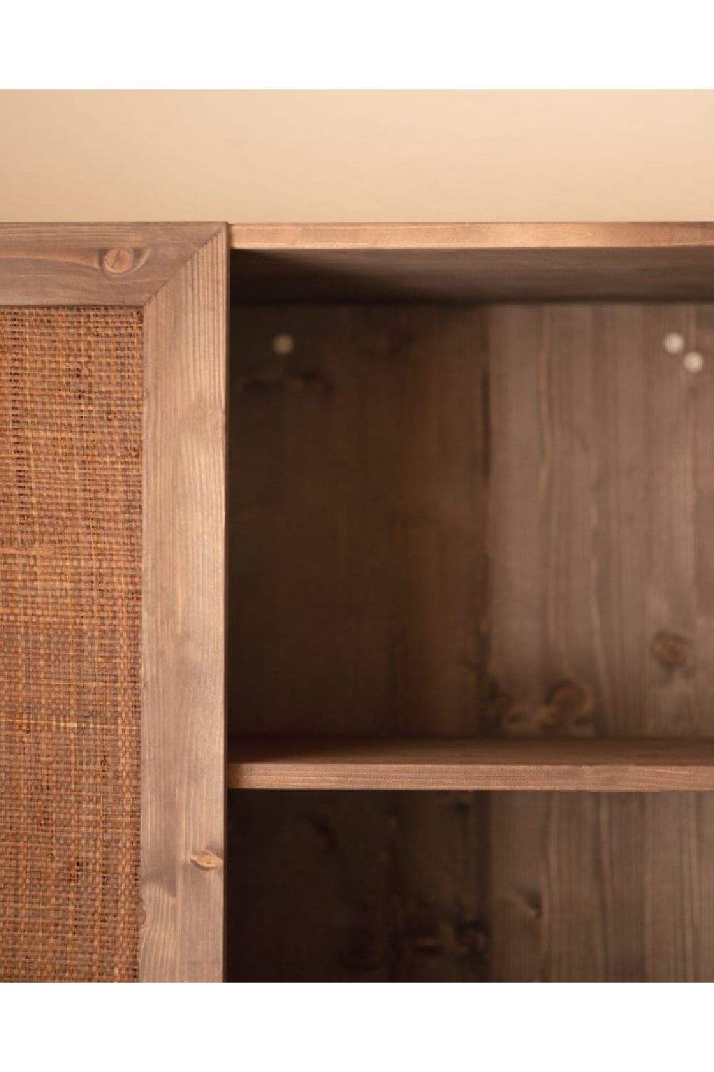 Solid Wood 2-Door Cabinet | Decowood Olivia | Oroa.com