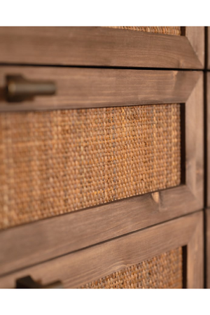 Solid Wood 6-Drawer Chest | Decowood Olivia | Oroa.com