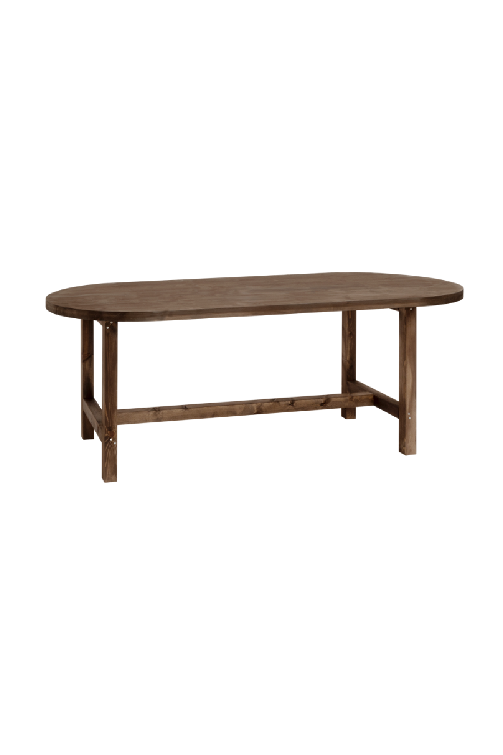Wooden Oval Dining Table | Decowood Olivia | Oroa.com