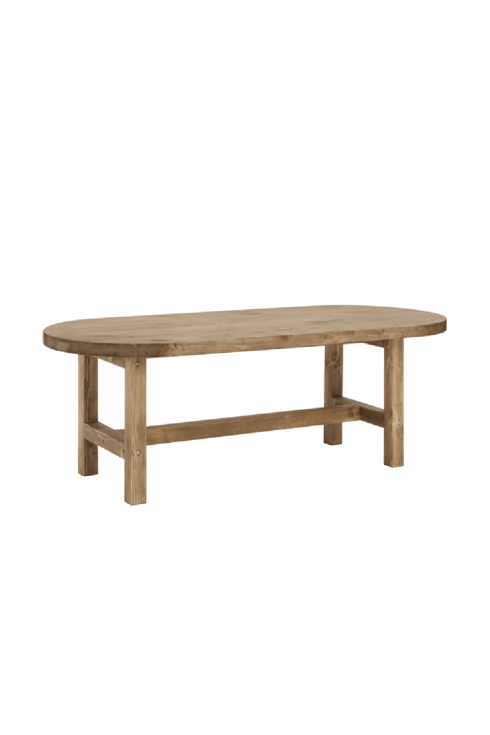 Spruce Wood Oval Coffee Table | Decowood Olivia | Oroa.com