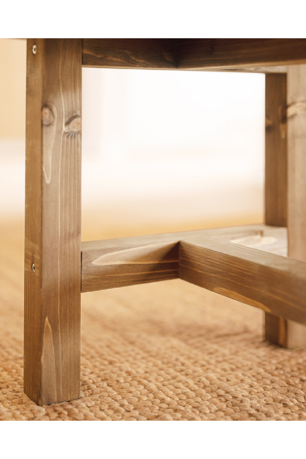 Spruce Wood Oval Coffee Table | Decowood Olivia | Oroa.com