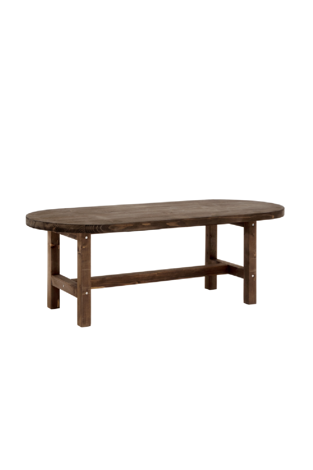 Spruce Wood Oval Coffee Table | Decowood Olivia | Oroa.com