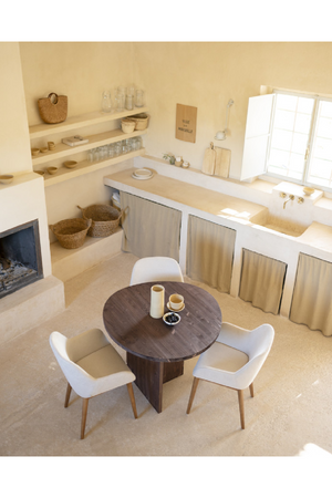 Asymmetrical Oval Coffee Table | Decowood Mur | Oroa.com