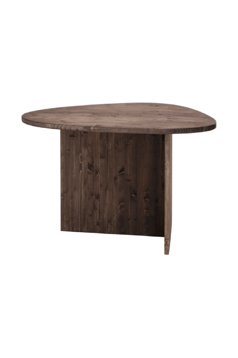 Organic-Shaped Wooden Dining Table | Decowood Mur | Oroa.com