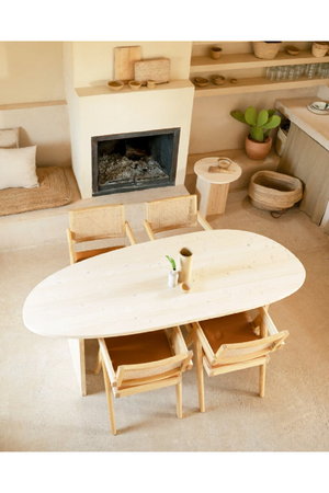Asymmetrical Oval Dining Table | Decowood Mur | Oroa.com