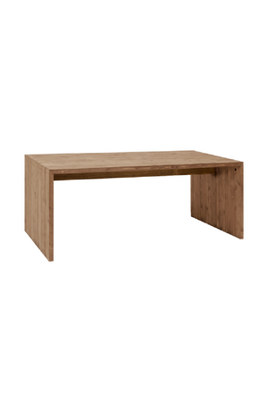 Angular Solid Wood Dining Table | Decowood Telva | Oroa.com