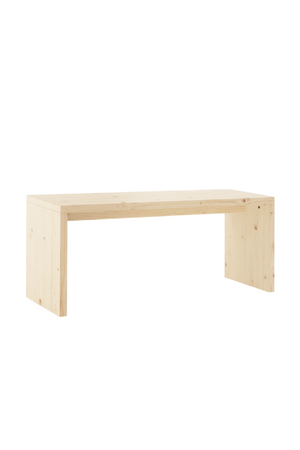 Angular Solid Wood Coffee Table | Decowood Telva | Oroa.com