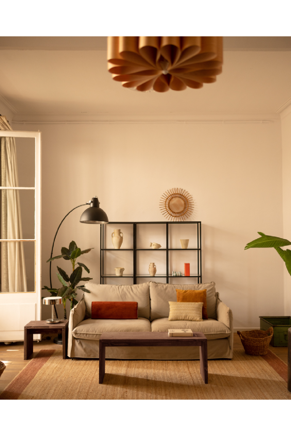 Angular Solid Wood Coffee Table | Decowood Telva | Oroa.com