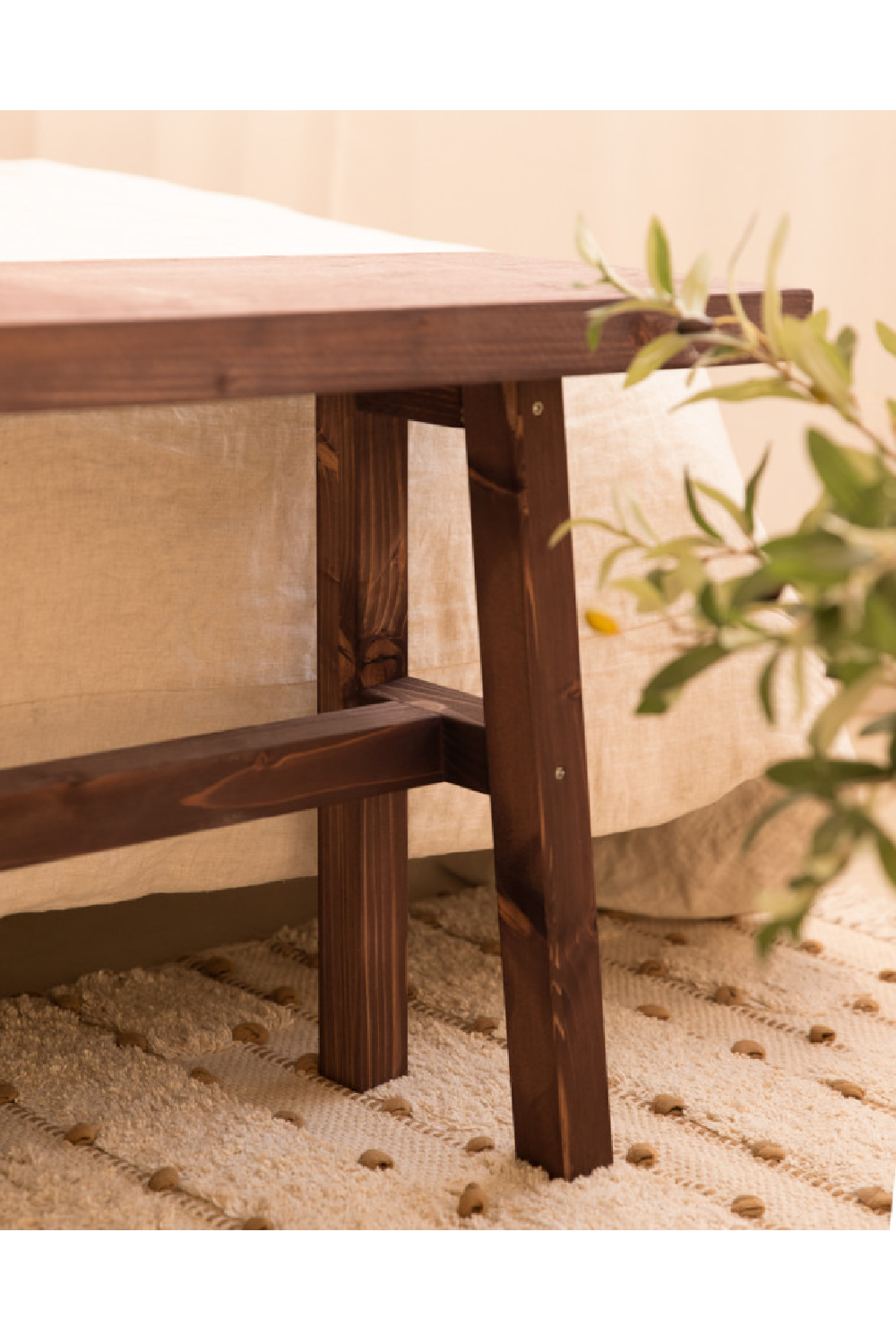 Classic Wooden Bench | Decowood Batan | Oroa.com