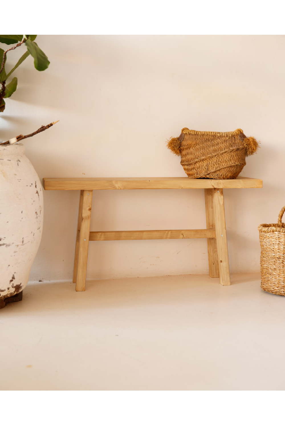 Classic Wooden Bench | Decowood Batan | Oroa.com