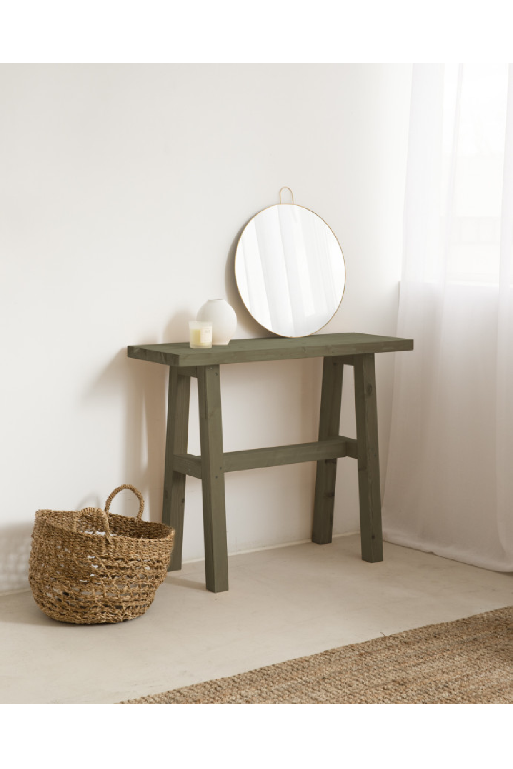 Solid Wood Console Table | Decowood Batan | Oroa.com