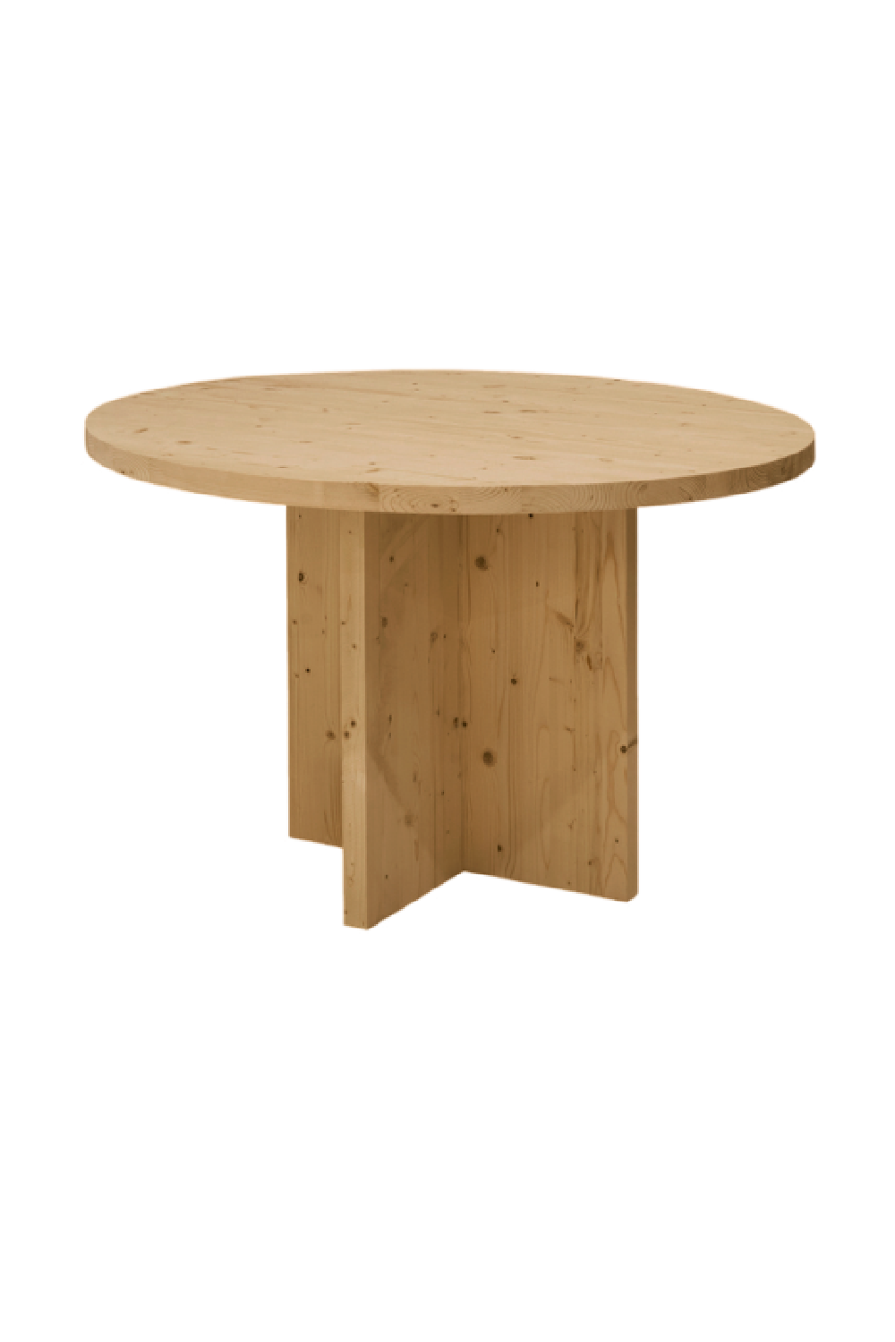 Japandi Round Dining Table | Decowood Tokyo | Oroa.com