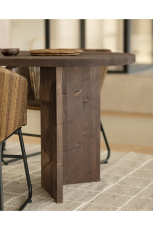 Oval Wood Dining Table | Decowood Osaka | Oroa.com