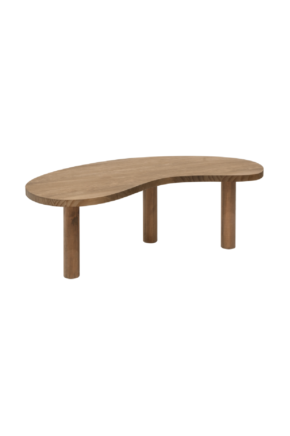 Curved Wooden Coffee Table | Decowood Gina | Oroa.com