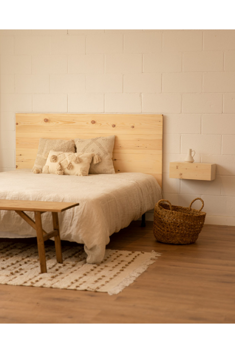 Wooden Headboard and Floating Table | Decowood Flandes + Ingrid | Oroa.com