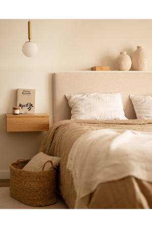 Headboard and Floating Bedside Tables (2) | Decowood Hoola + Ingrid | Oroa.com