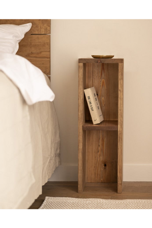 Fir Wood Bedside Table Set (2) | Decowood Lina | Oroa.com