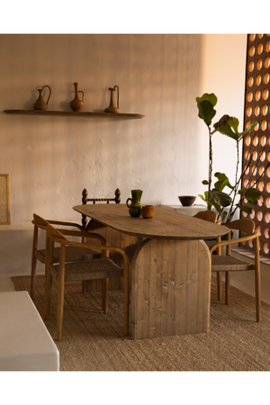 Solid Wood Floating Shelves (2) | Decowood Bloom | Oroa.com