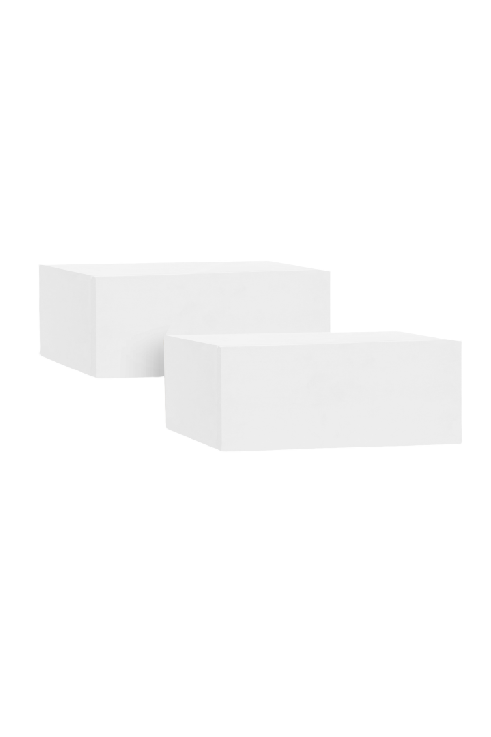 Floating Drawer Bedside Table Set (2) | Decowood Ingrid | Oroa.com