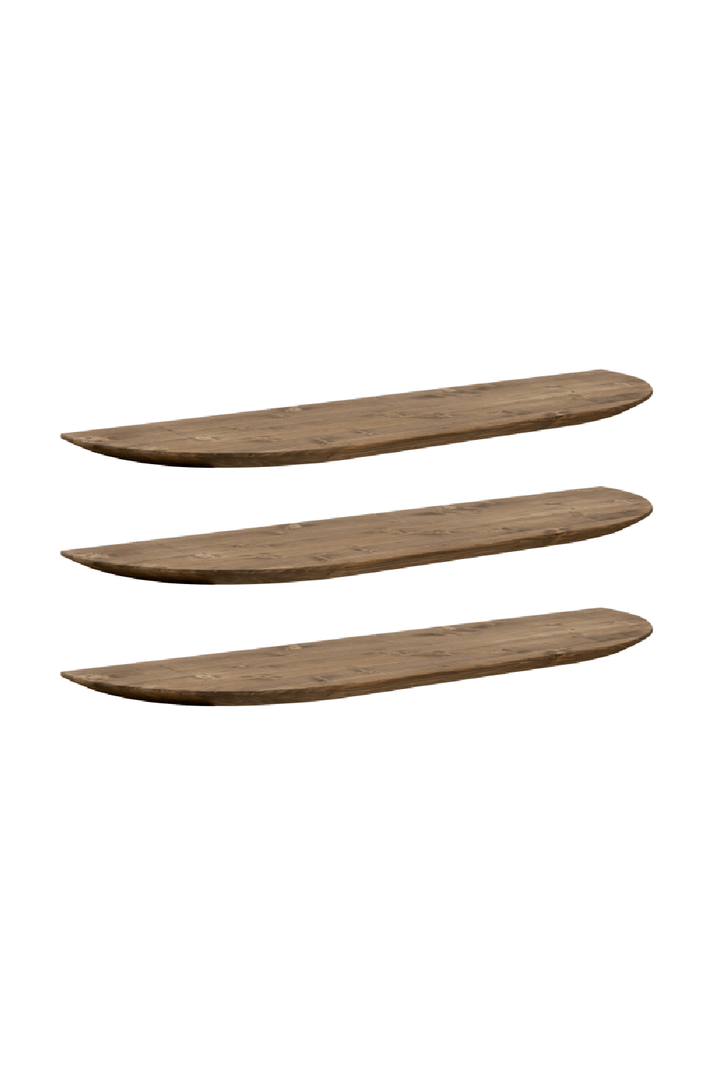 Organic-Shaped Floating Shelves (3) | Decowood Bloom | Oroa.com