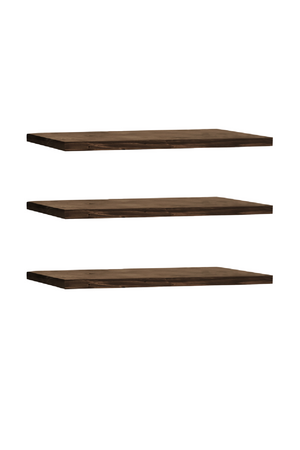 Solid Wood Floating Shelves (3) | Decowood Melva | Oroa.com