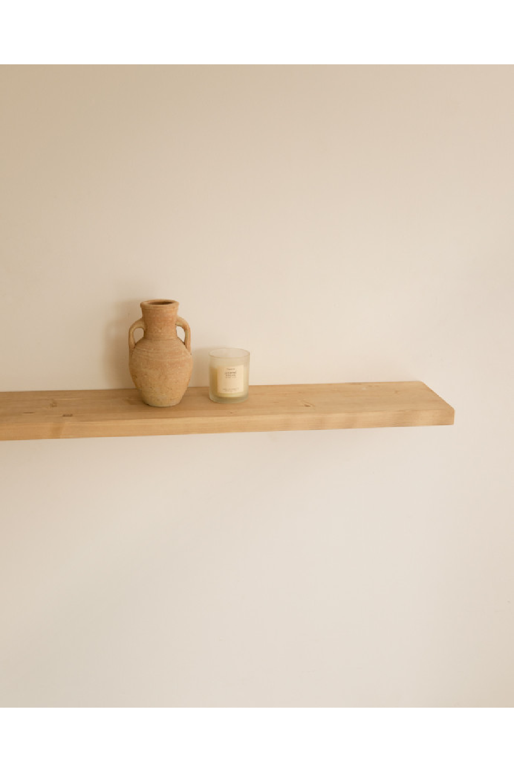 Solid Wood Floating Shelves (3) | Decowood Melva | Oroa.com