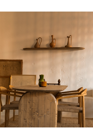 Organic-Shaped Floating Shelves (4) | Decowood Bloom | Oroa.com