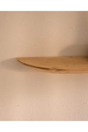 Organic-Shaped Floating Shelves (4) | Decowood Bloom | Oroa.com