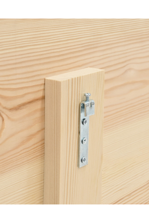 Stripped Wood Headboard | Decowood Radiata | Oroa.com